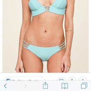 Amuse society aqua bottoms